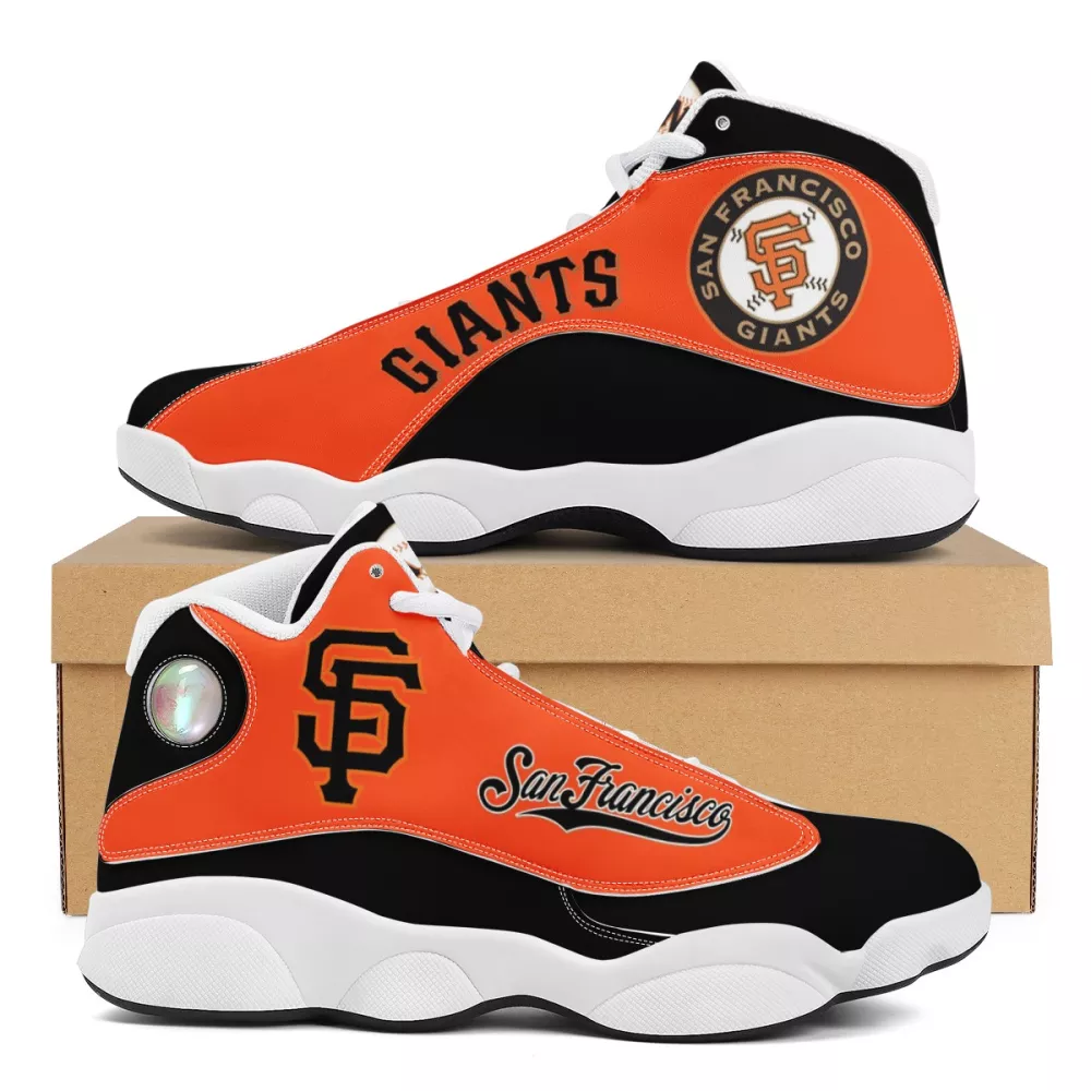 Women's San Francisco Giants Limited Edition AJ13 Sneakers 001